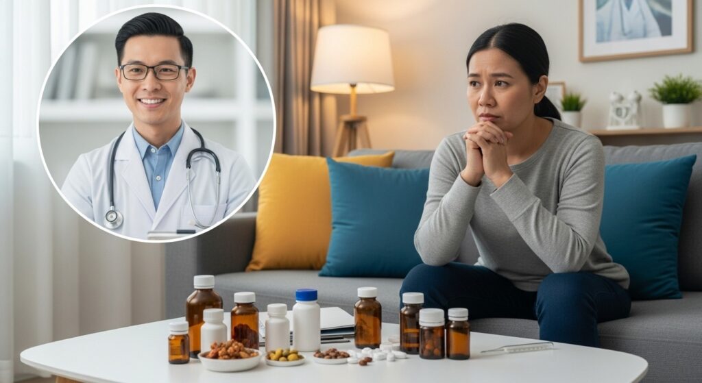 Khi nào cần ngừng tự chữa trị và đi khám bác sĩ?